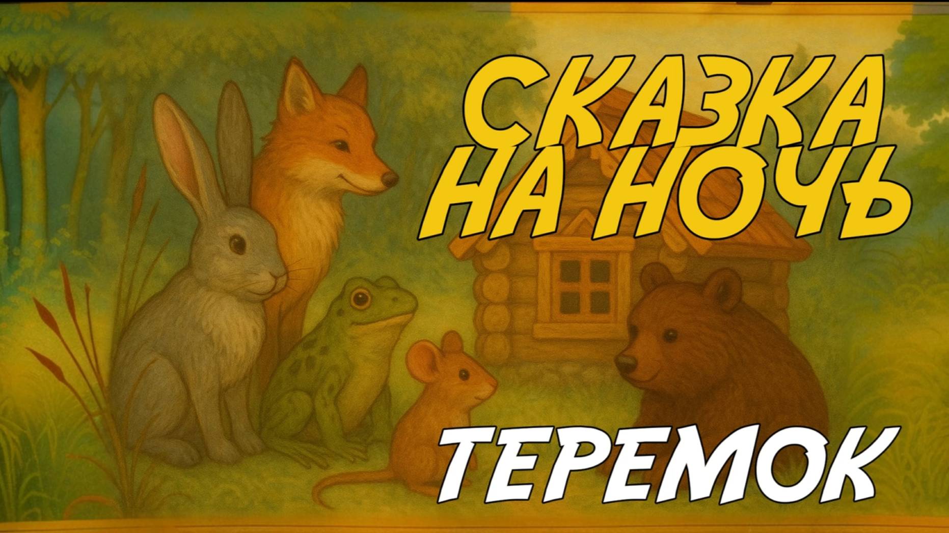 ТЕРЕМОК СКАЗКА НА НОЧЬ ДЛЯ ДЕТЕЙ|АУДИОСКАЗКА ДЛЯ СНА