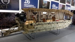 Выставка охота и рыболовство на Руси 2025. Лодка-болотоход ХИЩНИК
