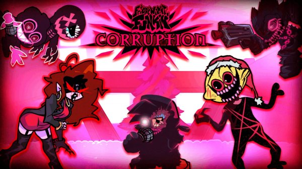 ⬛ Драматично, мелодично и брутально!!! 🟣 FNF - corruption MOD - 1 часть ⬛