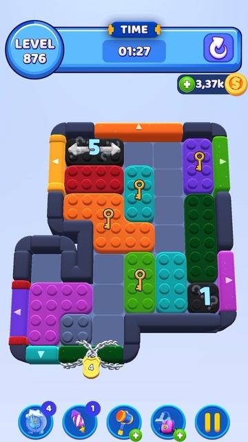 Color Block Jam 876 Уровень смотреть онлайн