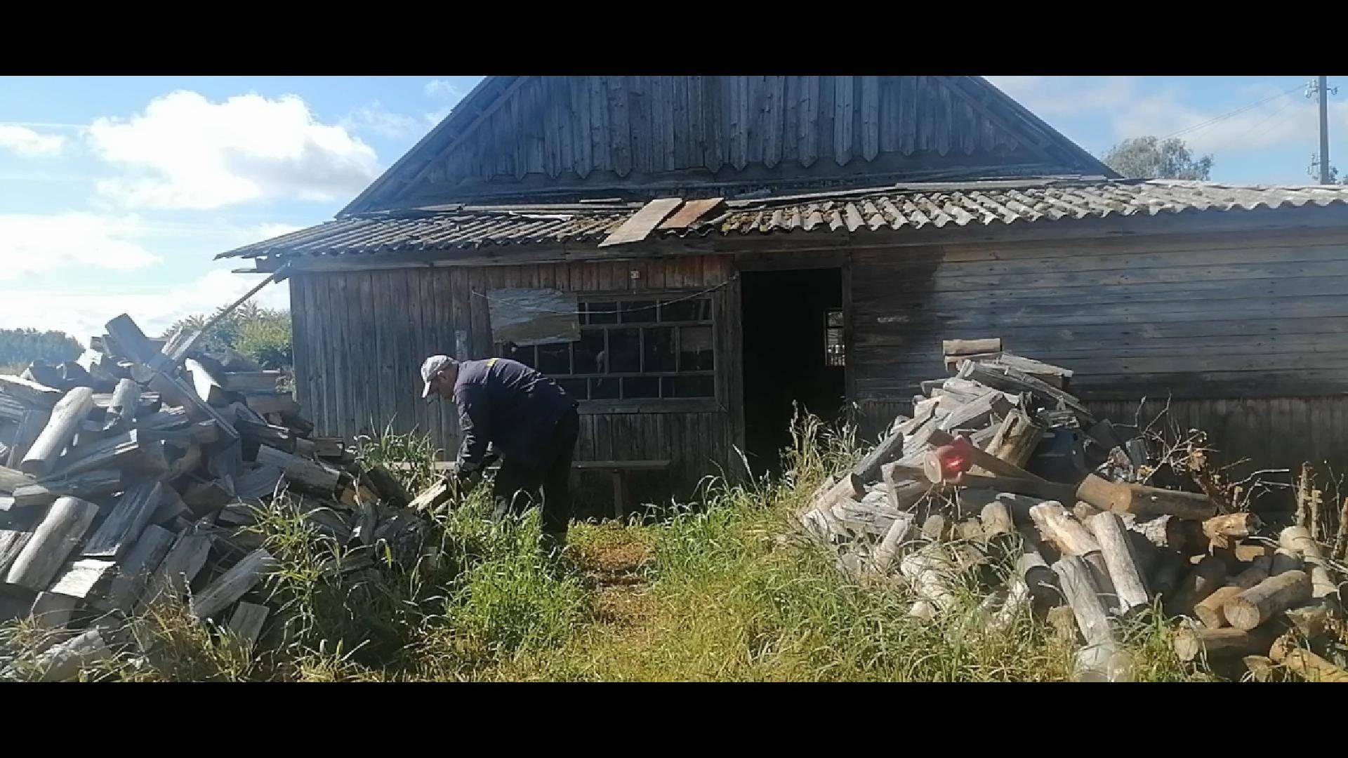 Складирование дров #ремонт_дома_собственными_руками