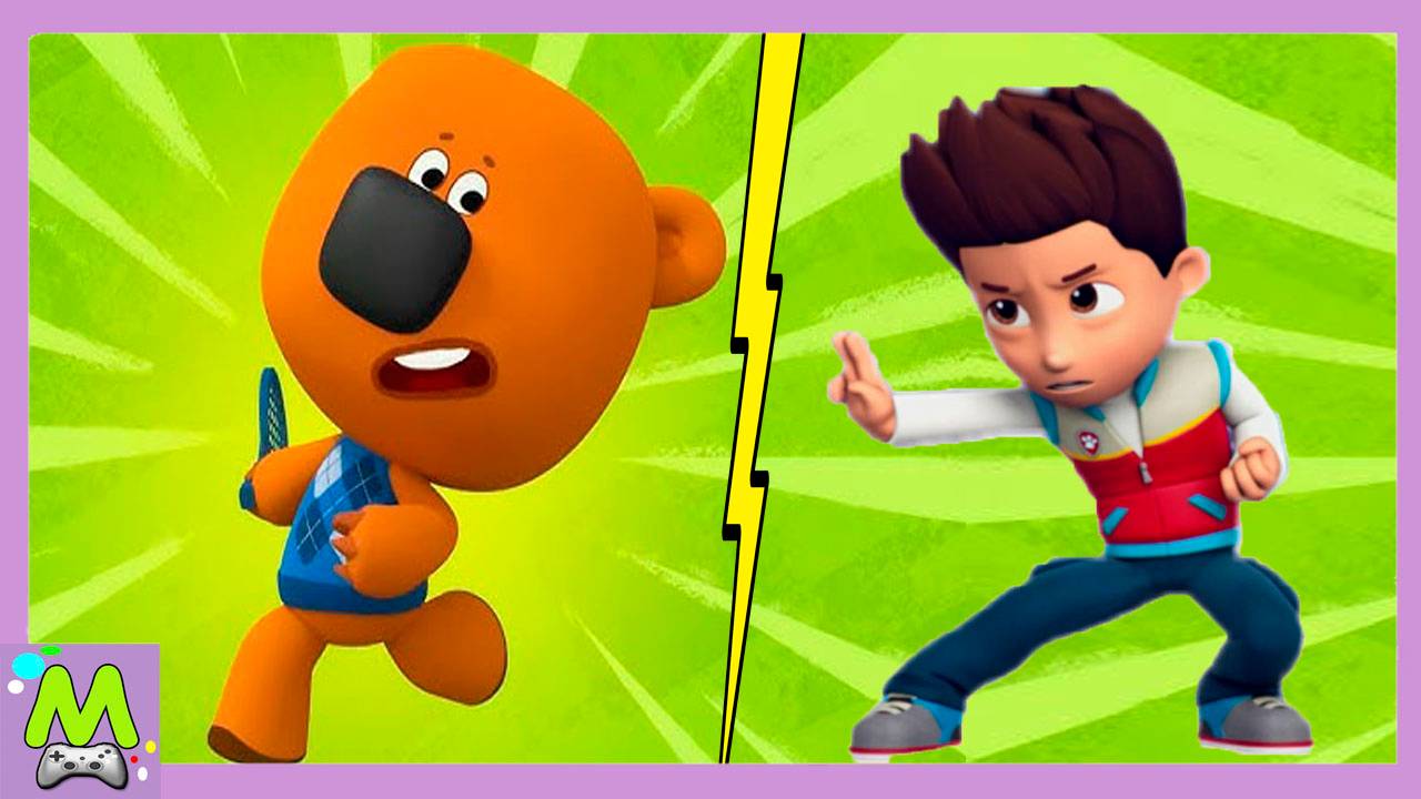 Ми-Ми-Мишки vs Щенячий Патруль.Догонялки Кеши и Бег на Ходулях Райдера.Кто Лучше и Быстрее смотреть онлайн