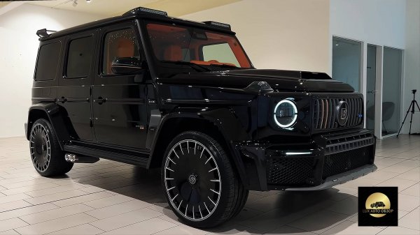 Mercedes BRABUS 800 2025 года выпуска - Звук выхлопа, интерьер и экстерьер