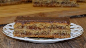 Торт-пирожное Жербо. Венгерская выпечка. Готовим с Оксаной Валерьевной.