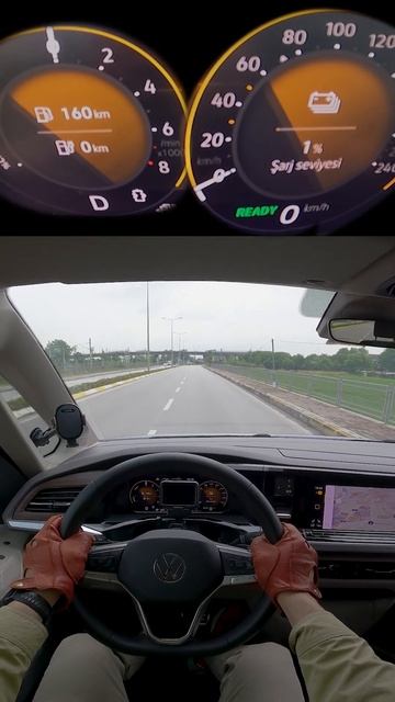 VOLKSWAGEN MULTIVAN 2024 - ТЕСТ ТОРМОЗОВ смотреть онлайн