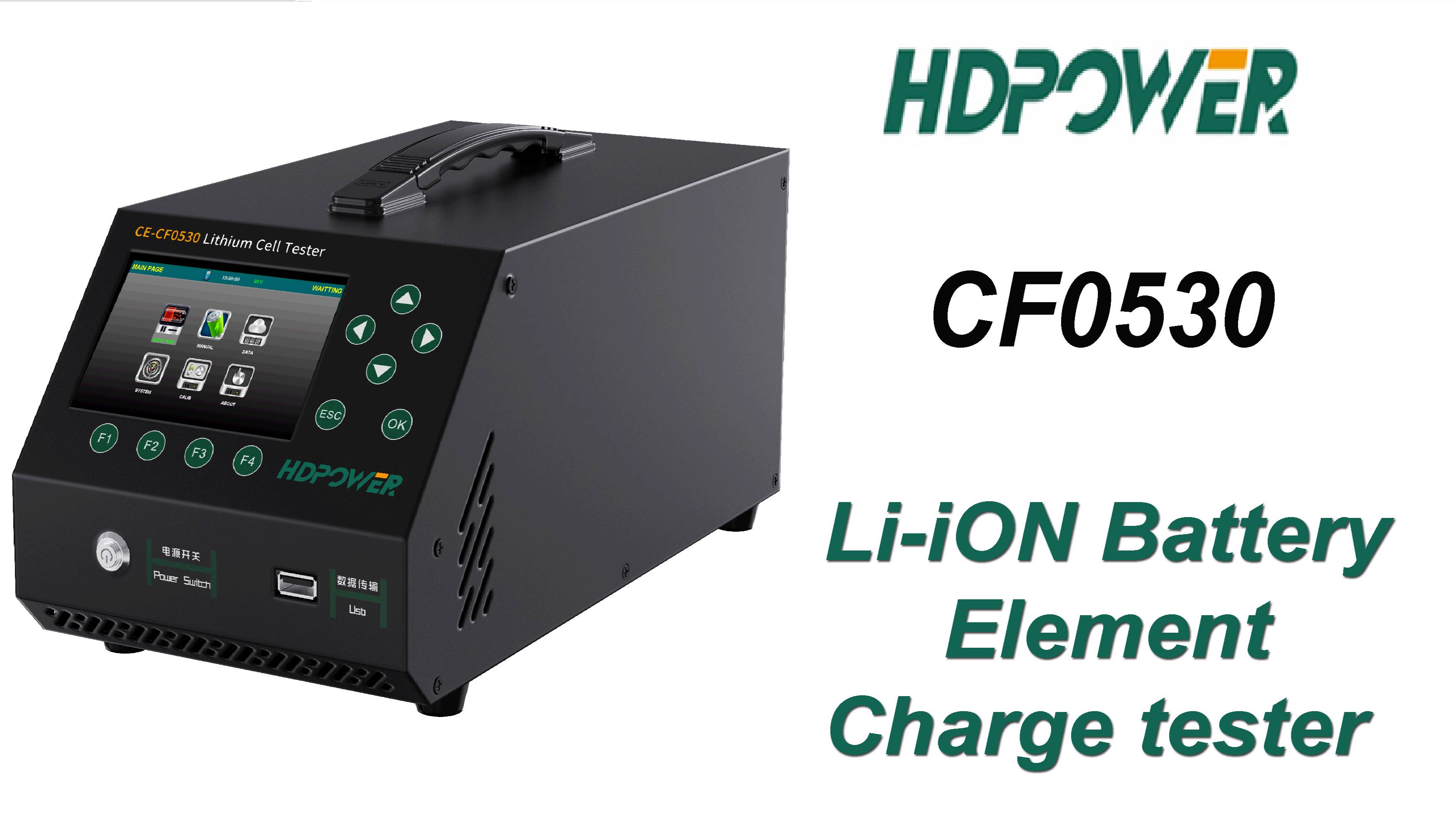 HD POWER CF0530: Портативный тестер заряда и разрядки элементов Li-ION тяговых аккумуляторов смотреть онлайн