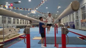 Тренировка с олимпийским чемпионом! Гимнаст Никита Нагорный исполнил мечту юного азовчанина