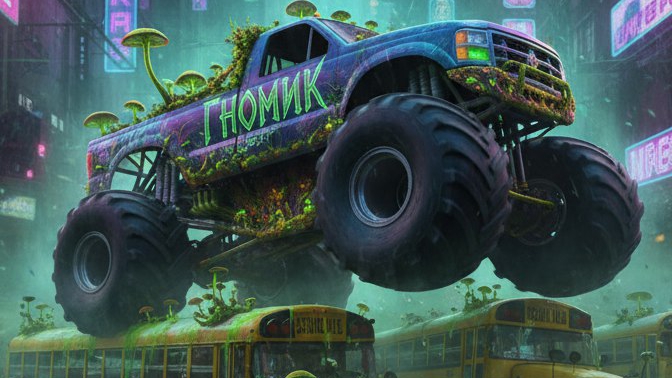 ШОУ МОНСТР ‑ТРАКОВ: супер‑прыжки и громкие колёса! 🚛💥🏁 смотреть онлайн