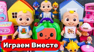 АСМР ИГРУШКИ ИЗ МУЛЬТИКА КОКОМЕЛОН И ПИНГФОНГ ДЛЯ ДЕТЕЙ 🦊 ИГРУШКИ МУЛЬТИКИ ДЕТЯМ