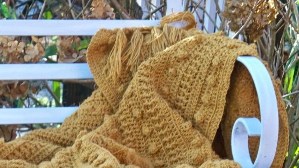 ПЛЕД КВАДРАТАМИ💥 КАРАЧАЕВСКАЯ ПРЯЖА ⚡ смотреть онлайн