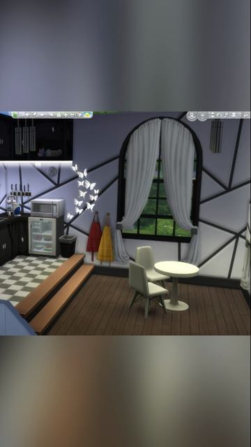 КОМПАКТНАЯ КУХНЯ В SIMS 4 С ПЛАТФОРМОЙ! 🍽️✨ смотреть онлайн