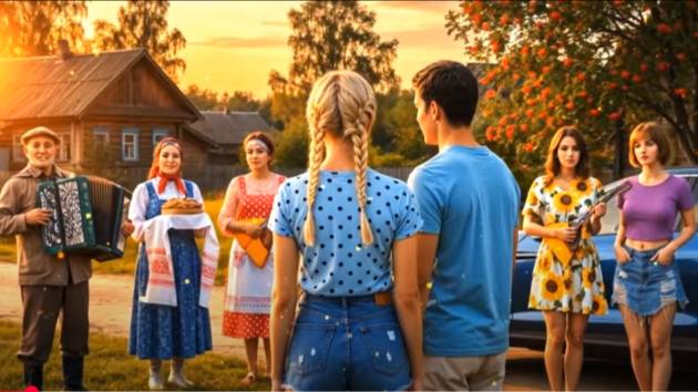 Деревенские вечера-Поёт DJ Vittorio (Музыка DJ Semyonich) смотреть онлайн