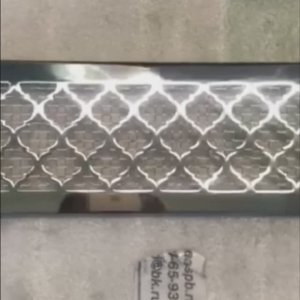 Декоративная решетка из нержавеющей стали | АЦИА