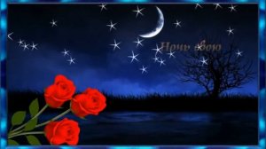 Чудесных снов. Музыкальная открытка пожелание.