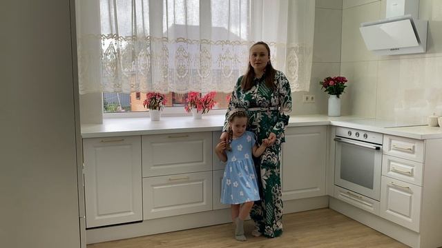 Отзыв от заказчицы о большой кухне в частный дом в с.Чекмагуш. Мебель на заказ по Уфе и Башкирии