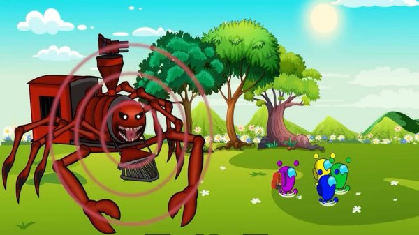 AMONG US ПРОТИВ.....