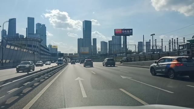 едем по Москве. в реальном времени. смотреть онлайн