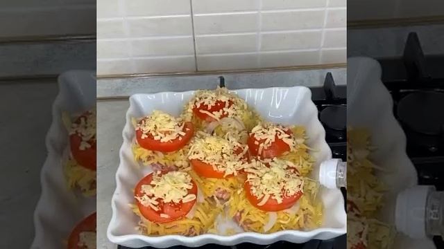 Котлета под шyбой 🧆 #котлеты #вдуховке