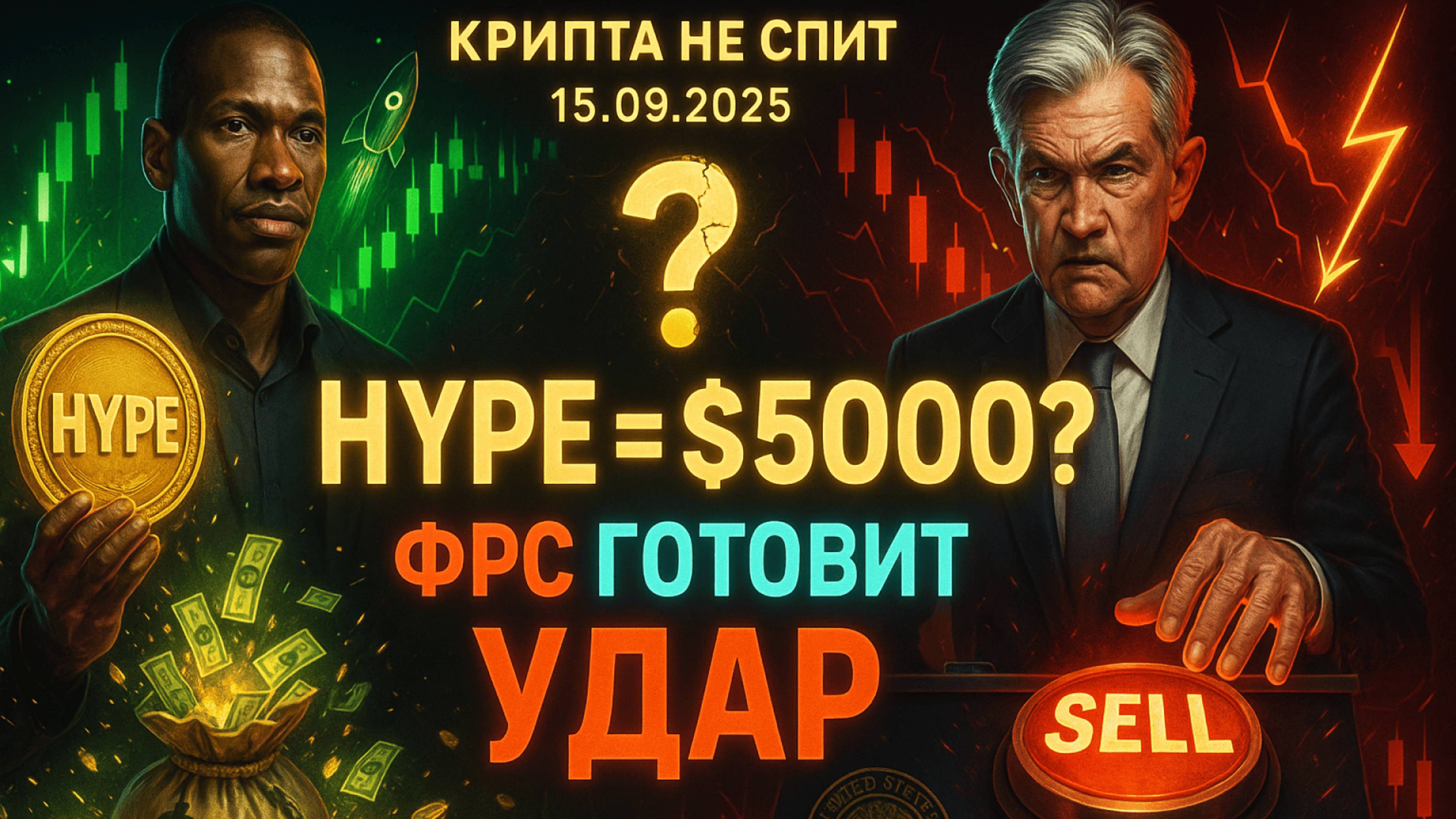 КРИПТА НОВОСТИ 15.09.2025 |ТОП АЛЬТКОИН ОТ ХЕЙСА | РЕШЕНИЕ ФРС УЖЕ СКОРО | НОВЫЕ ПЛАНЫ ЭФИРИУМА смотреть онлайн