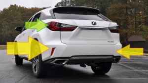 Снятие заднего бампера и фонаря Lexus RX350, 200t 4G how to take the back bumper and taillight off