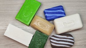 АСМР/ РЕЗКА МЫЛА 🤎💙💚🤍