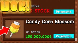 😍ШОК! НОВЫЙ СЕКРЕТНЫЙ *Candy Corn Blossom* УЖЕ ДОБАВИЛИ В Grow a Garden в Роблокс! Сливы обновы
