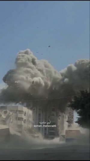 Кадры ударов Израиля по Газе накануне наземного наступления.