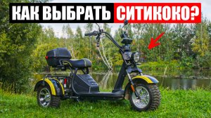 Как выбрать электроскутер ситикоко? | SIBERTON PRO TRIKE 3000W