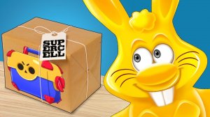 Посылка от Brawl Stars Supercell для желейного зайца Харитона!?