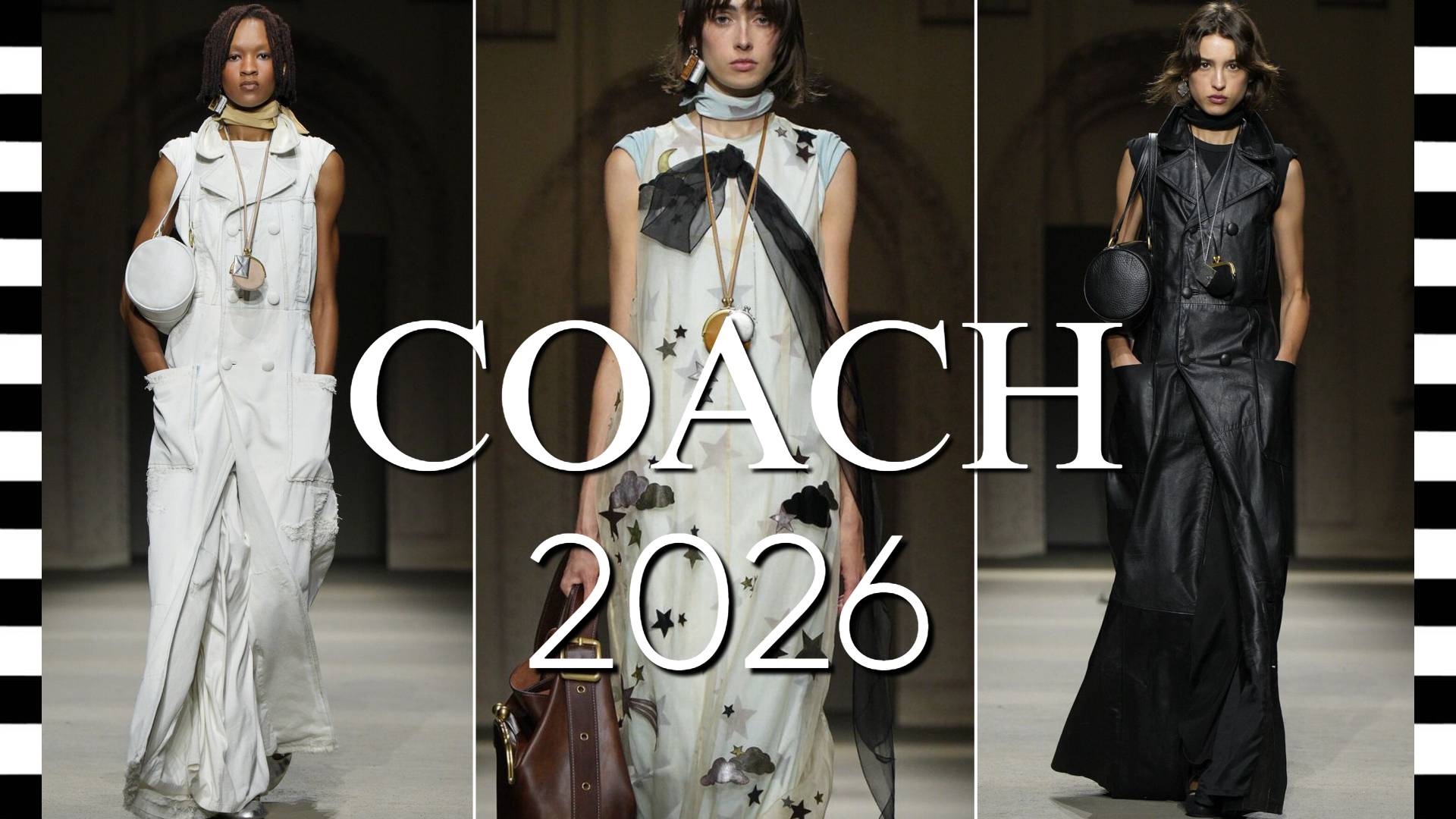 ✔️ COACH (Коуч) коллекция весна-лето 2026 на Неделе моды в Нью-Йорке смотреть онлайн