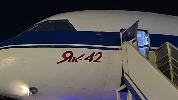 Полет на тренажере ЯК-42. ВДНХ.