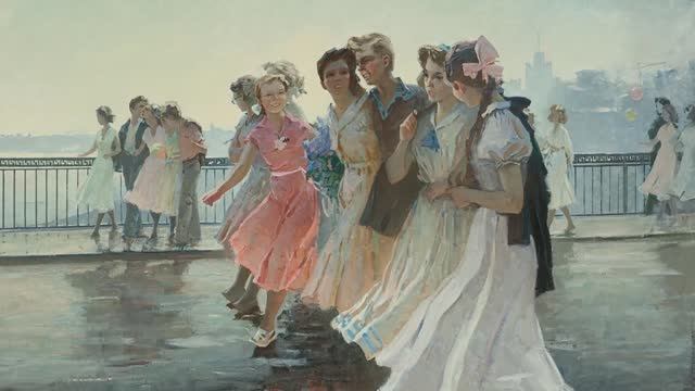 "Назначаю тебе свидание, наша юность..." Советские художники о школьной юности и выпускниках школы. смотреть онлайн