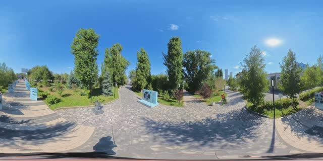 Сквер Александры Пахмутовой #360Video #ПанорамноеВидео #VR #Волгоград