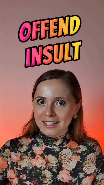 Offend vs Insult: в чём разница #english #grammar #английскийязык смотреть онлайн