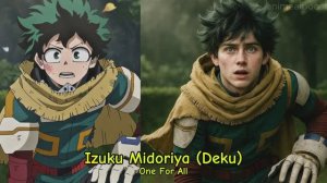 Все ученики 1-го класса «Моей геройской академии» в реальной жизни — от Деку до Бакуго! 😱