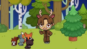 Создаём оленя из 99 ночей.