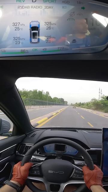 2024 Испытание тормозов BYD SEAL U DM-i смотреть онлайн