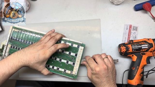 Замена термопасты на Whatsminer