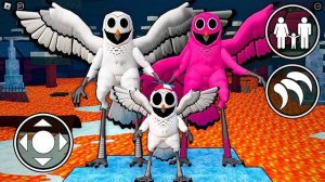 СЕМЬЯ СОВ ПРОТИВ 99 НОЧЕЙ В ЛЕСУ! РОБЛОКС УРОВЕНЬ В ЛАВЕ! СМОГУТ ЛИ ПЕРСОНАЖИ ПЕРЕЖИТЬ ЭТО?!