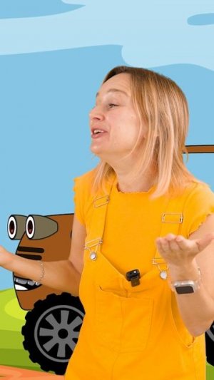 Синий трактор - песенка про тракторят