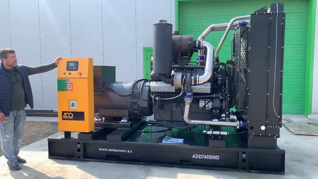 Дизель генератор 600 кВт ADD740SWD смотреть онлайн