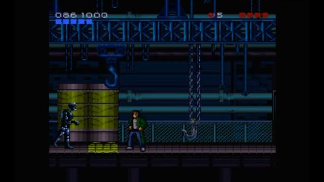Super Nintendo (Snes) 16-bit The Terminator Stage 8 Прохождение