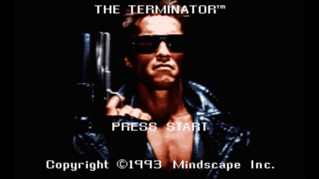 Super Nintendo (Snes) 16-bit The Terminator Stage 2 Прохождение