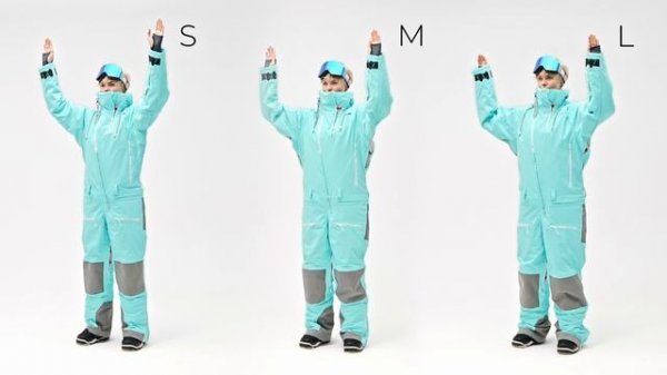 Cool Zone: Идеальная посадка! Как выбрать размер комбинезона для женщин| Видеоинструкция