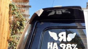 Установка спойлера на уаз патриот