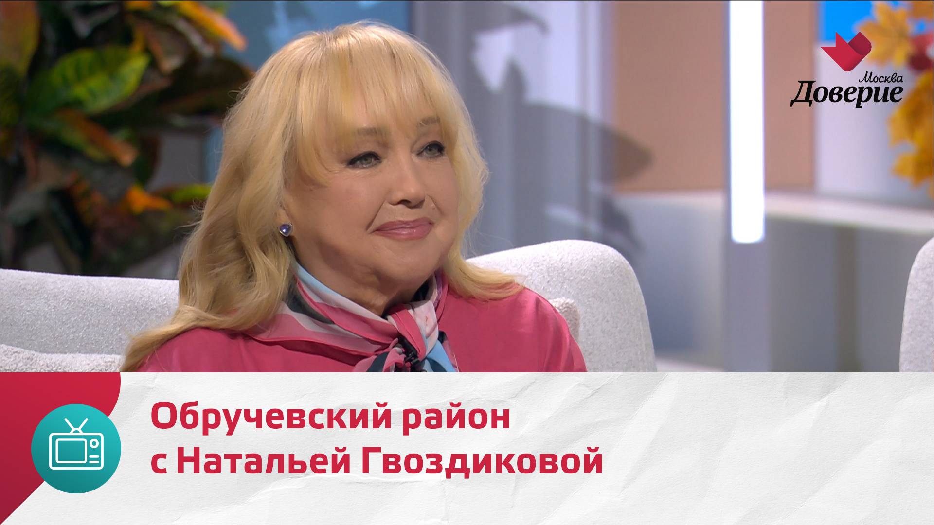 Мой район. Место встречи. Обручевский район с Натальей Гвоздиковой — Москва Доверие смотреть онлайн