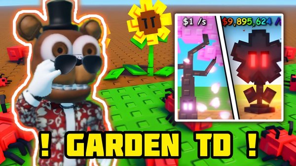 ПРОХОЖУ GARDEN TOWER DEFENSE