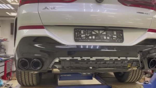 Двойные насадки жля BMW X6,X5,X7 от  FERZ