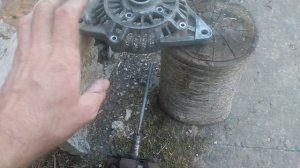 Снять подшипник с ротора генератора  VID_20250917_114808