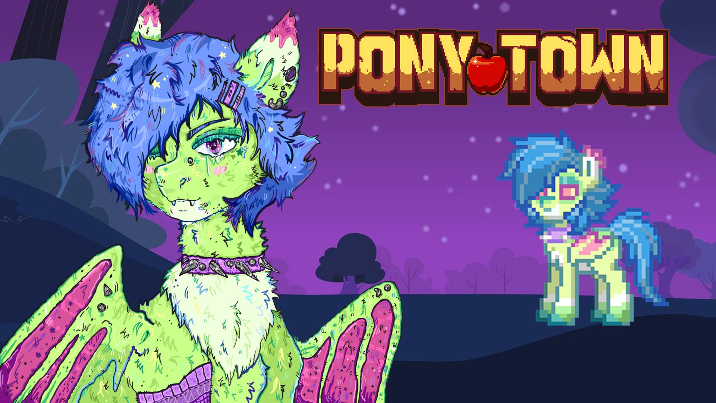 РИСУЮ ПОНЕЙ С Pony Town [Speedpaint] #ponytown #pony #ponyart #komishka.com #commission смотреть онлайн